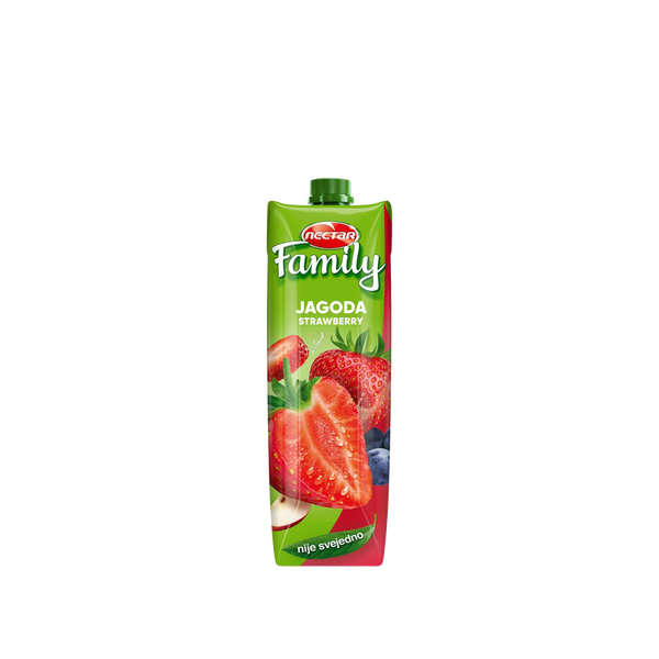 Nectar Family Jagoda 1L