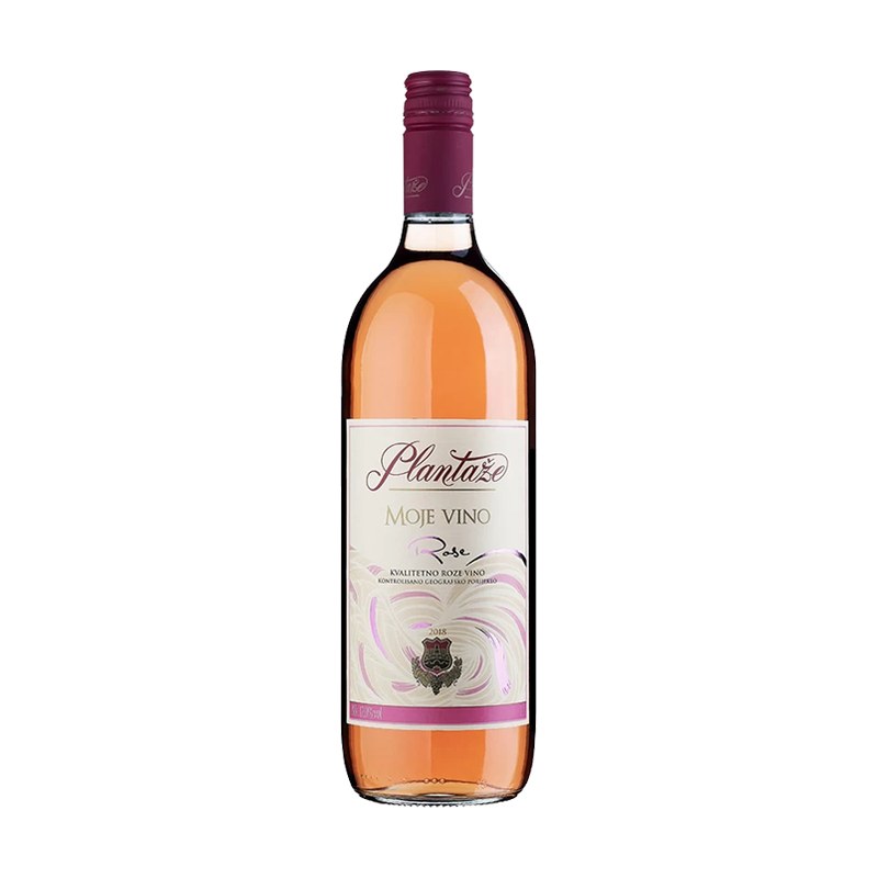 Vino Moje Roze 13jul Plantaže 1L